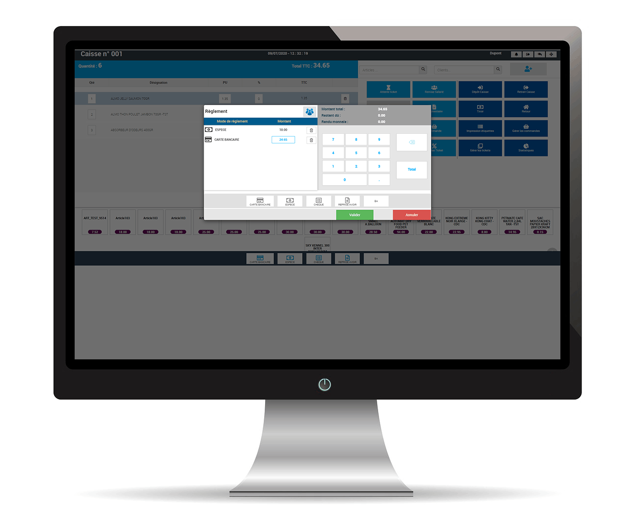   Image illustrant une plateforme de gestion des prépayés spécialement conçue pour les grandes enseignes de distribution.